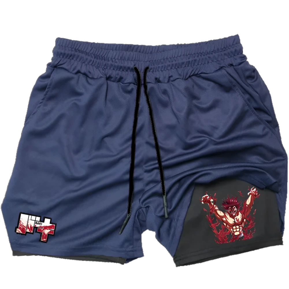 Baki the Grappler - Yujiro Gym Shorts