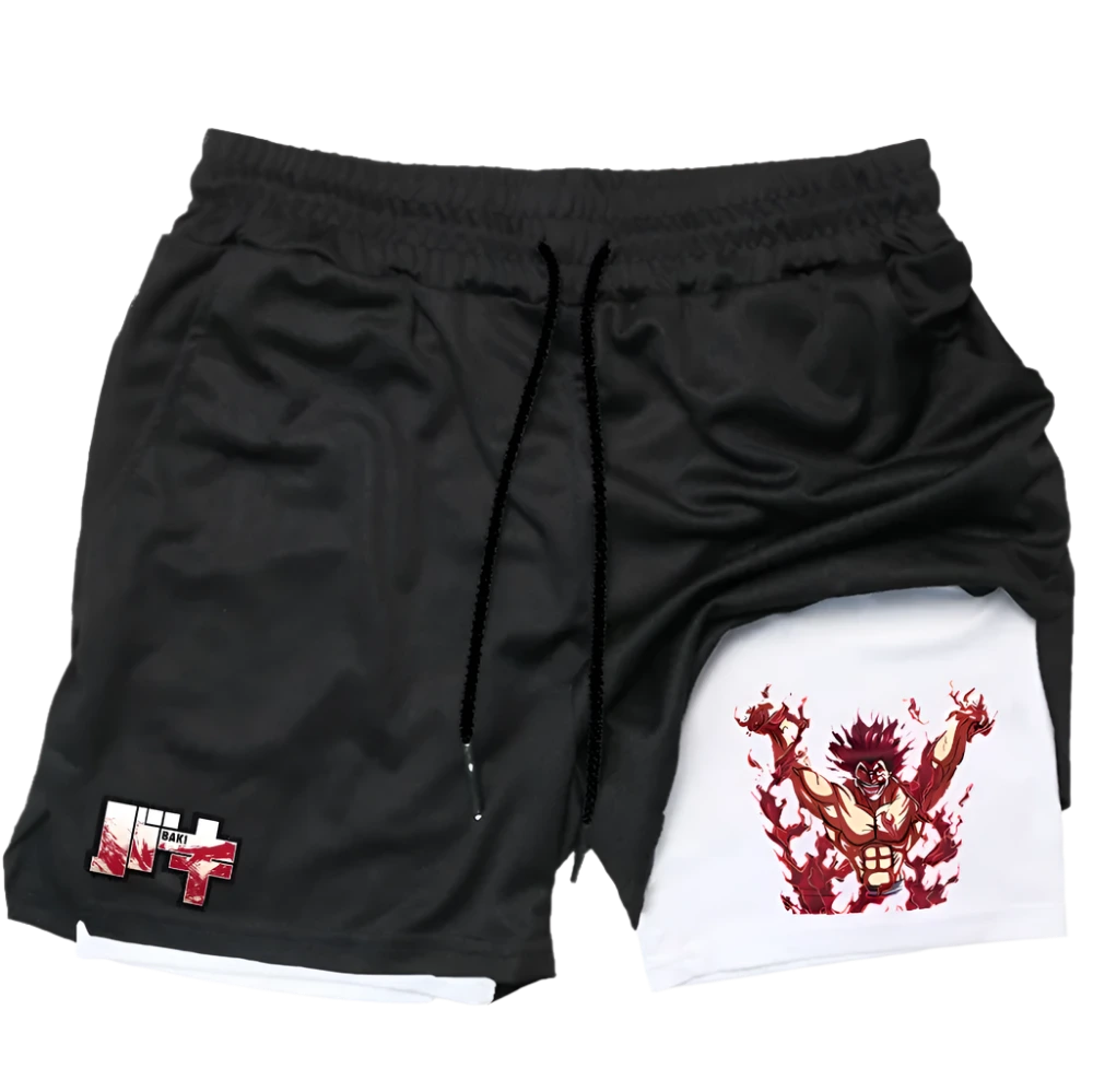 Baki the Grappler - Yujiro Gym Shorts