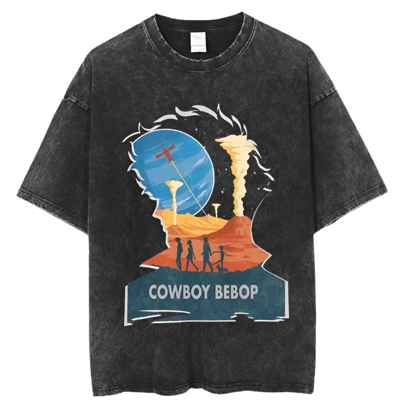 Cowboy Bebop - Vintage Oversized T Shirt