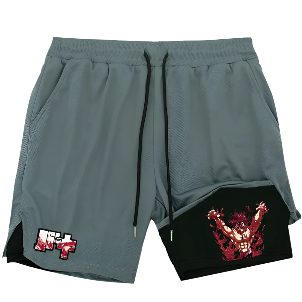 Baki the Grappler - Yujiro Gym Shorts