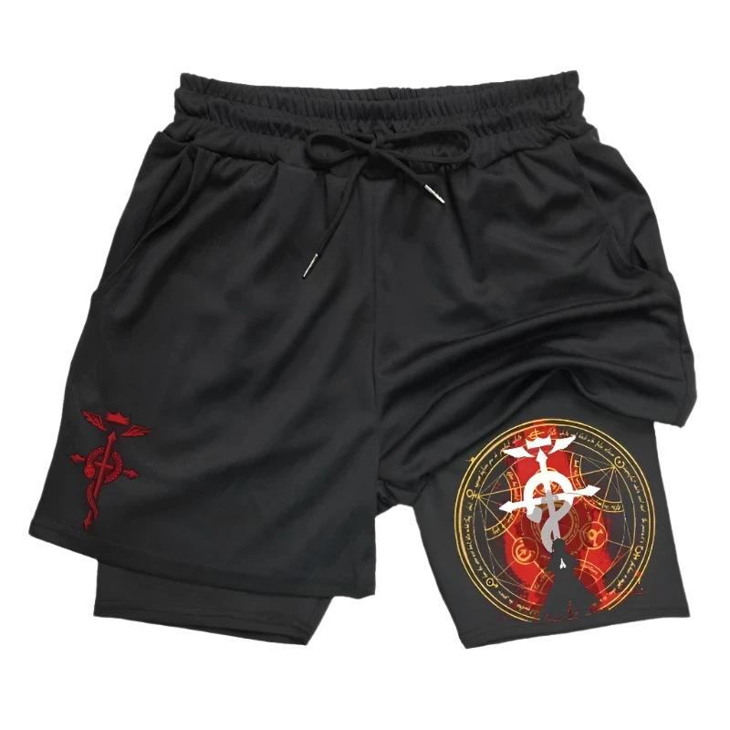 Fullmetal Alchemist - Edward Elric Gym Shorts