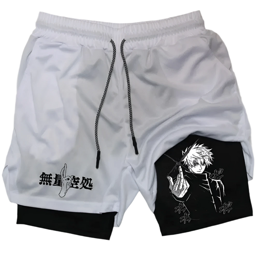 Jujutsu Kaisen Gym Shorts - Satoru Gojo