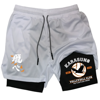 Haikyuu - Karasuno High Gym Shorts