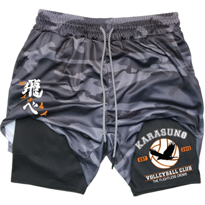 Haikyuu - Karasuno High Gym Shorts