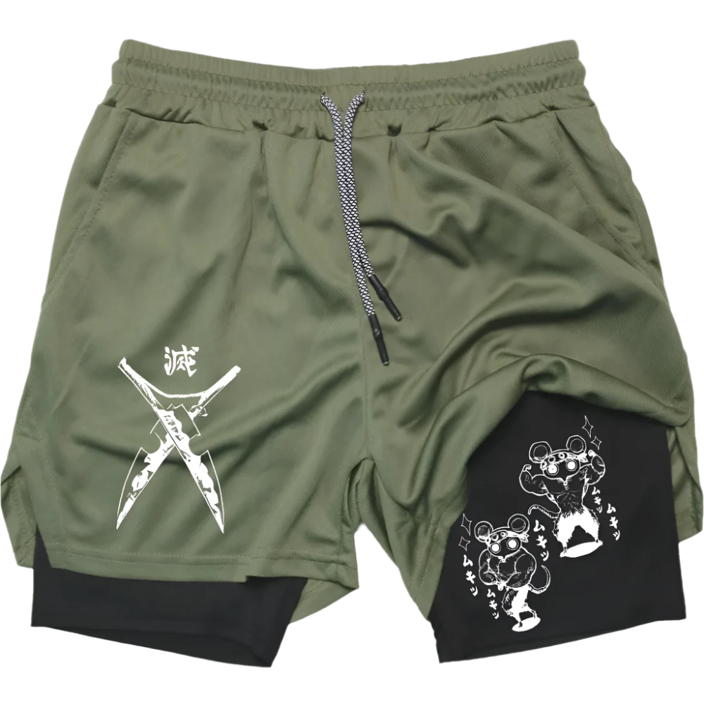 Demon Slayer - Ninju Gym Shorts