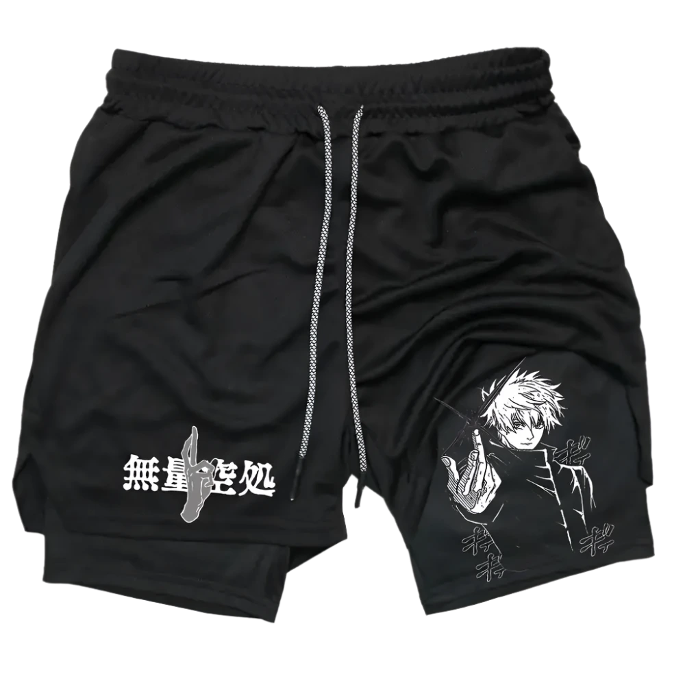 Jujutsu Kaisen Gym Shorts - Satoru Gojo