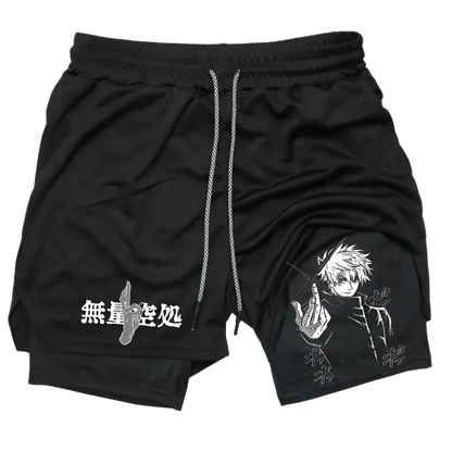 Jujutsu Kaisen Gym Shorts - Satoru Gojo