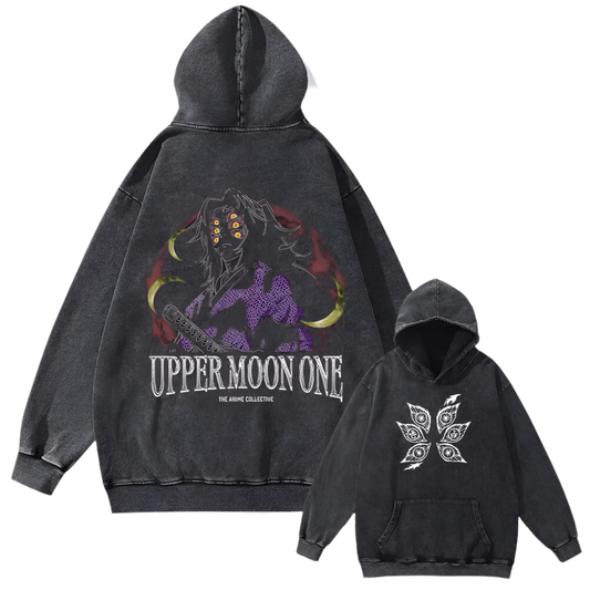 Demon Slayer - Kokushibo Upper Moon Vintage Hoodie