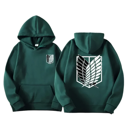 Attack on Titan Anime Hoodie Pullover