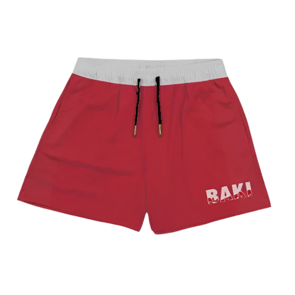 Baki The Grappler - Hanma Baki Red Shorts