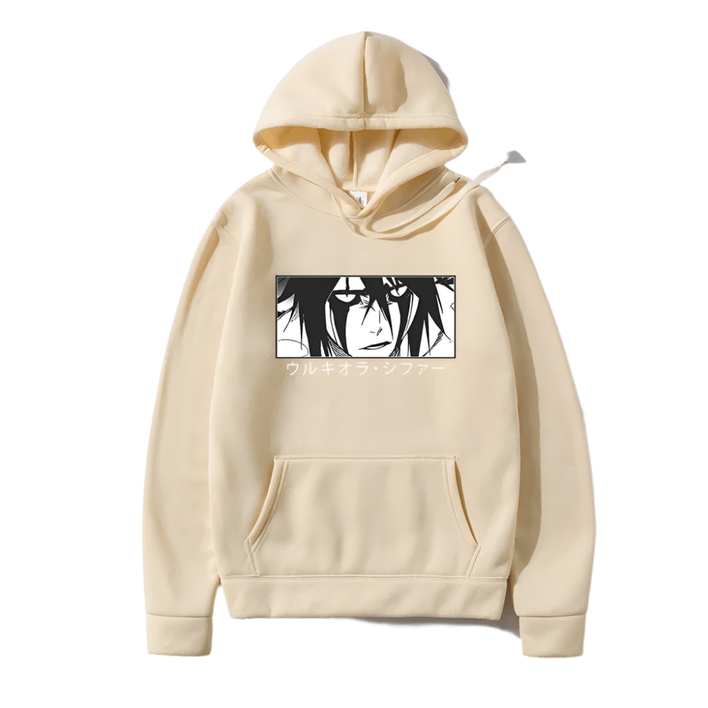 Bleach Ulquiorra Cifer eyes stare Hoodies