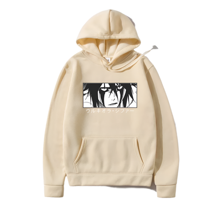 Bleach Ulquiorra Cifer eyes stare Hoodies