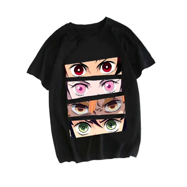 Demon Slayer Tanjiro, Nezuko, Zenitsu, Inosuke Eyes-only T-Shirt