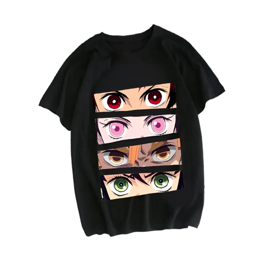 Demon Slayer Tanjiro, Nezuko, Zenitsu, Inosuke Eyes-only T-Shirt