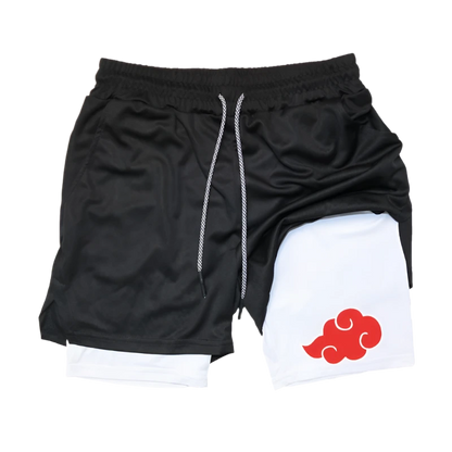 Naruto Shippuden - Akatuski Gym Shorts