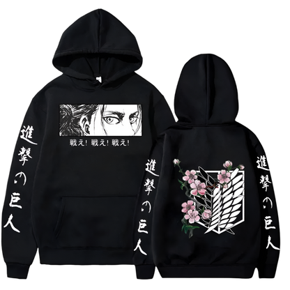 Attack On Titan Eren Yeager Hoodie