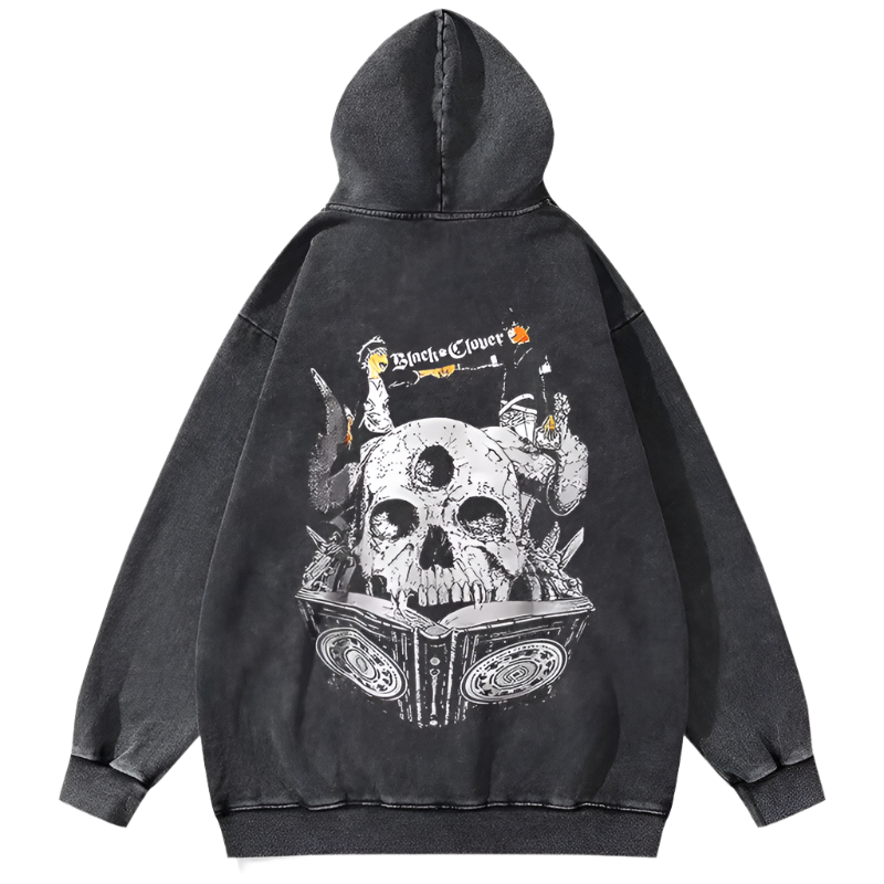 Black Clover - Grimoire Vintage Hoodie