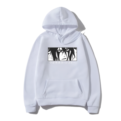 Bleach Ulquiorra Cifer eyes stare Hoodies