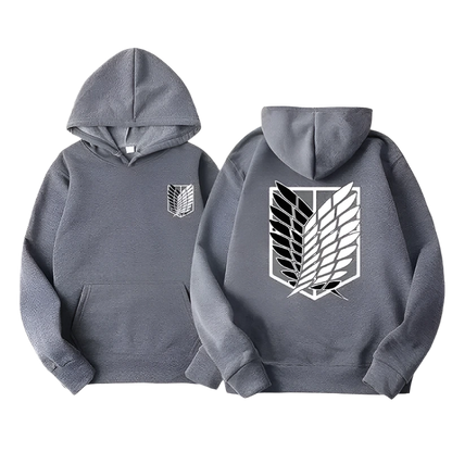 Attack on Titan Anime Hoodie Pullover