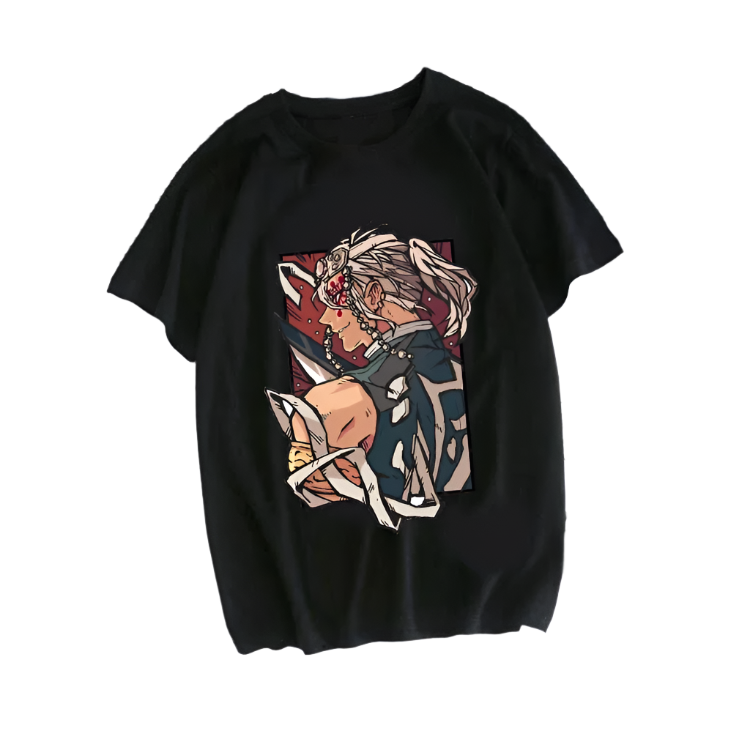 Demon Slayer Tengen Uzui Backview T-Shirt