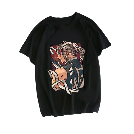 Demon Slayer Tengen Uzui Backview T-Shirt