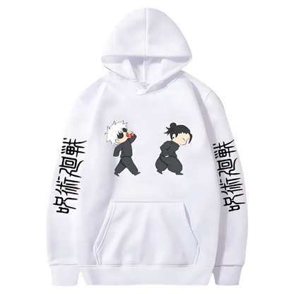 Jujutsu Kaisen chibi gojo geto hoodie