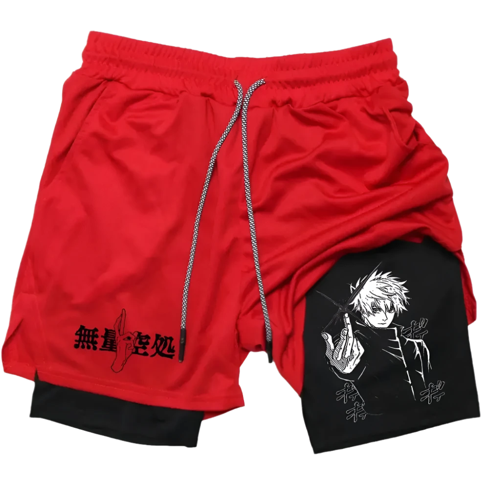 Jujutsu Kaisen Gym Shorts - Satoru Gojo