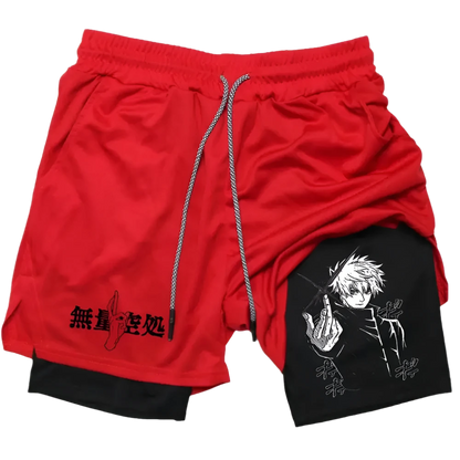 Jujutsu Kaisen Gym Shorts - Satoru Gojo