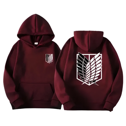 Attack on Titan Anime Hoodie Pullover