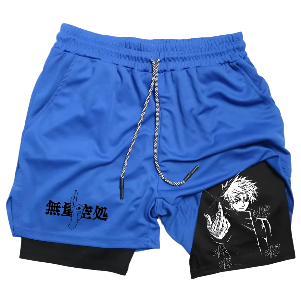 Jujutsu Kaisen Gym Shorts - Satoru Gojo