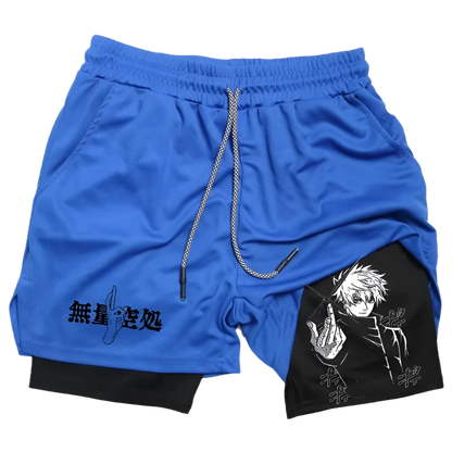 Jujutsu Kaisen Gym Shorts - Satoru Gojo