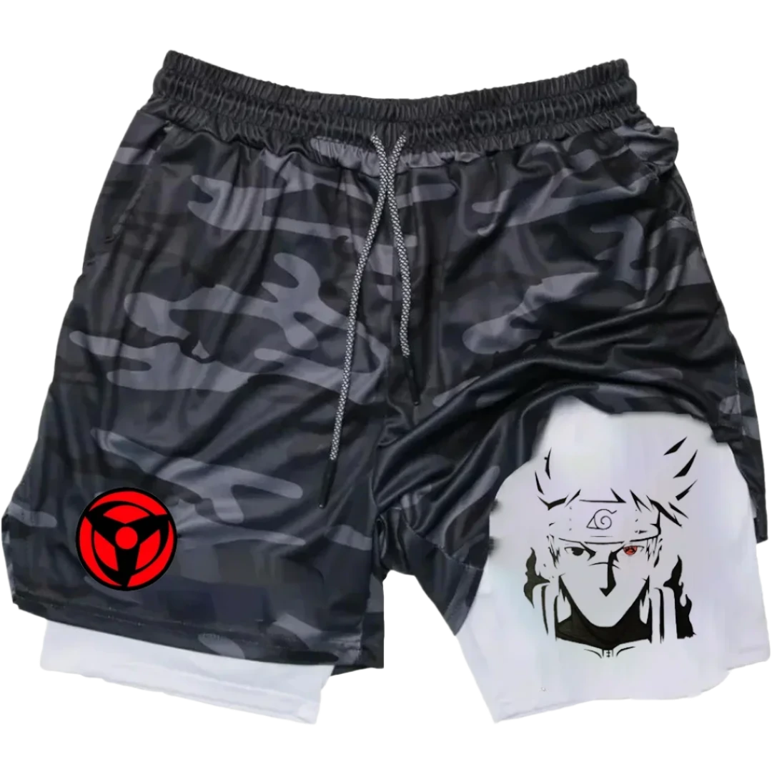 Naruto Shippuden - Kakashi Gym Shorts