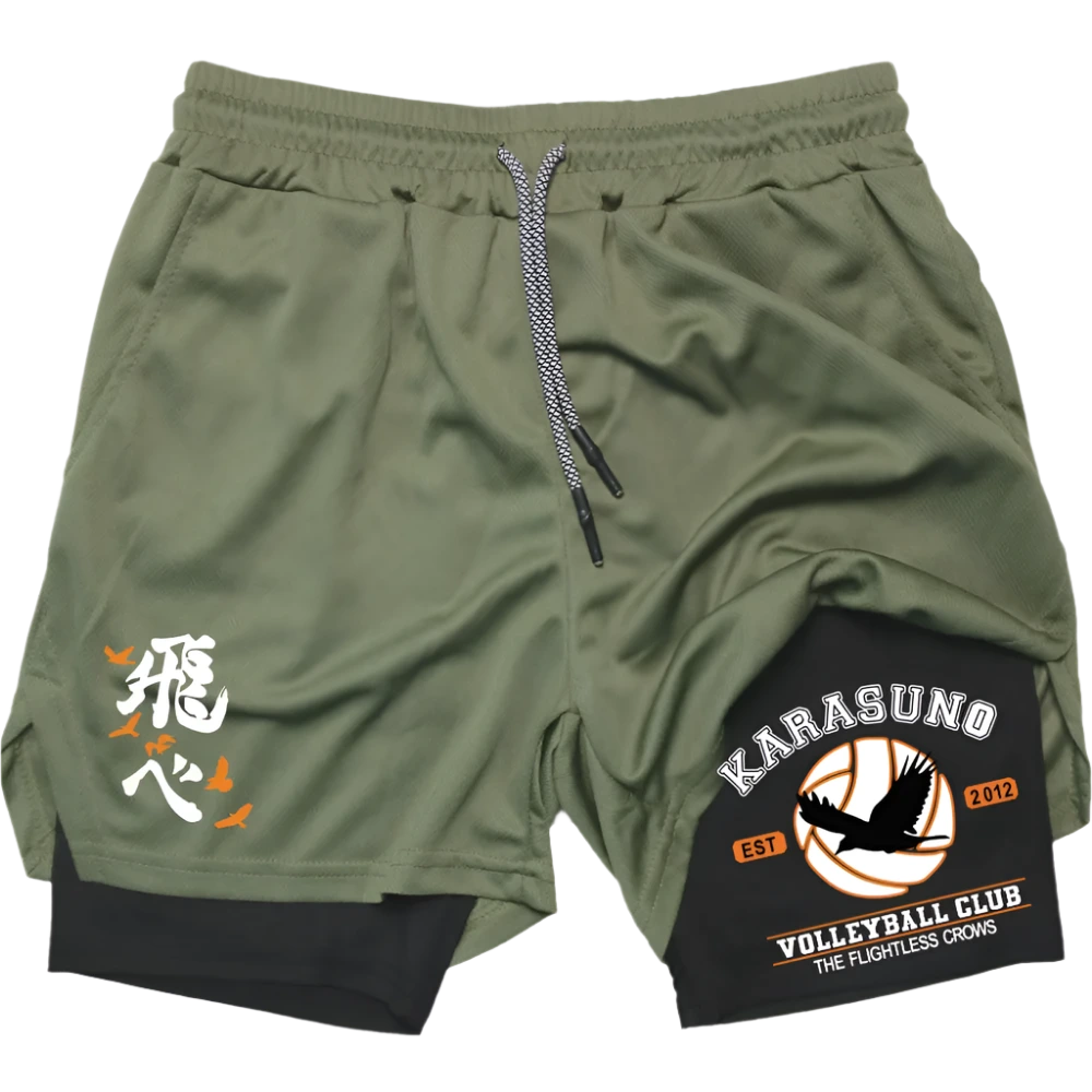 Haikyuu - Karasuno High Gym Shorts