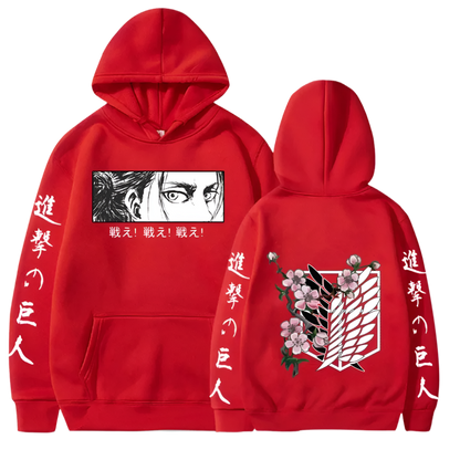 Attack On Titan Eren Yeager Hoodie