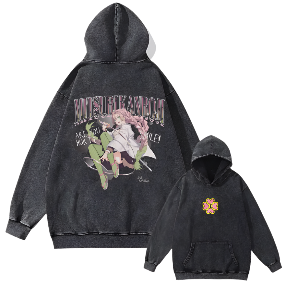 Demon Slayer - Mitsuri Kanroji Vintage Hoodie