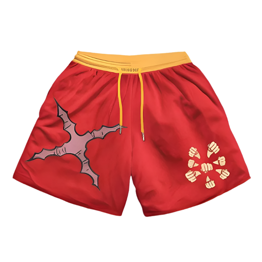 One Piece - Luffy X Red Shorts