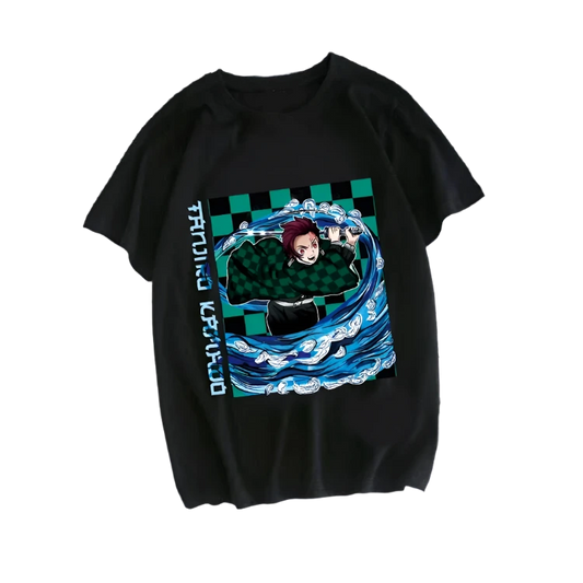 Demon Slayer Tanjiro Water Breathing T-Shirt