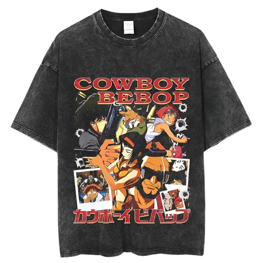 Cowboy Bebop - Faye Valentine Vintage Oversized T Shirt