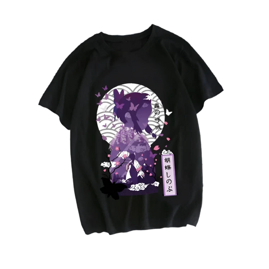 Demon Slayer Shinobu Kocho Silhouette T-Shirt