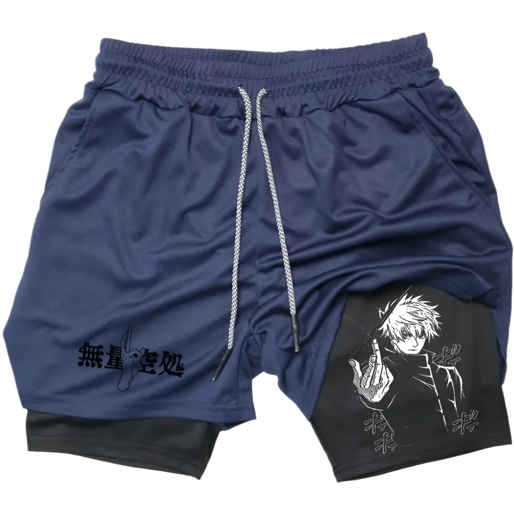 Jujutsu Kaisen Gym Shorts - Satoru Gojo