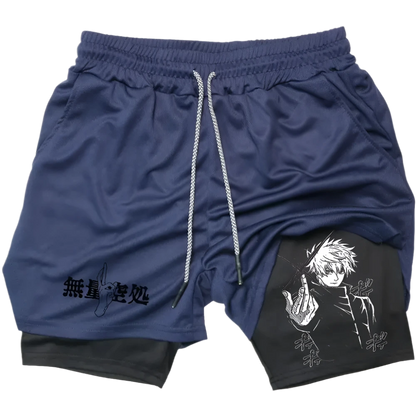 Jujutsu Kaisen Gym Shorts - Satoru Gojo