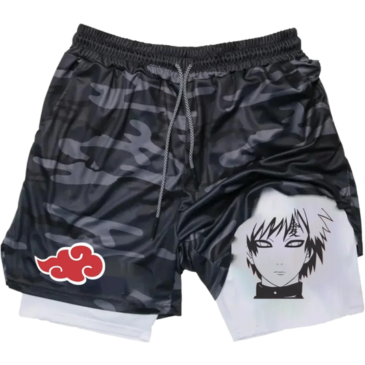 Naruto Shippuden - Gaara Gym Gym Shorts