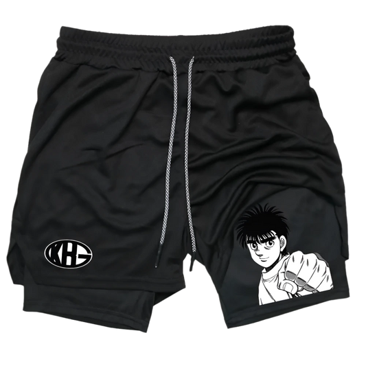 Hajime no Ippo - Ippo 'Fist Bump' Gym Shorts