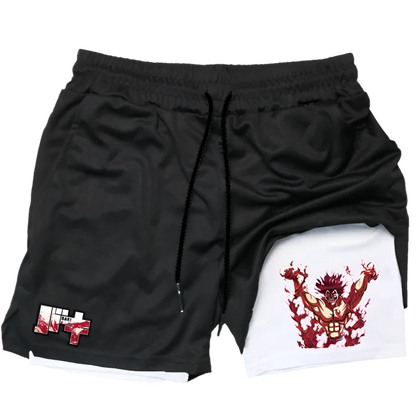 Baki the Grappler - Yujiro Gym Shorts