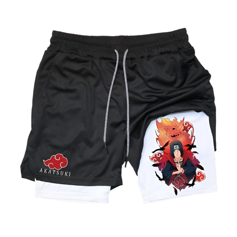 Naruto Shippuden - Itachi Gym Shorts