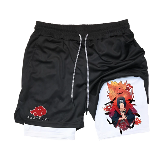 Naruto Shippuden - Itachi Gym Shorts