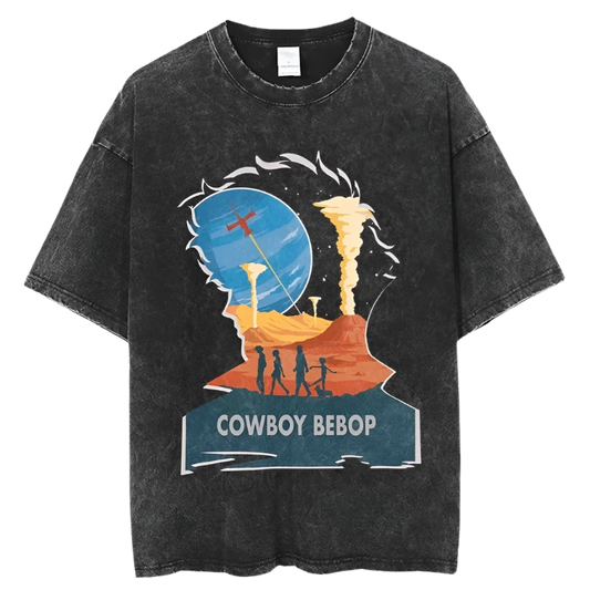 Cowboy Bebop - Vintage Oversized T Shirt