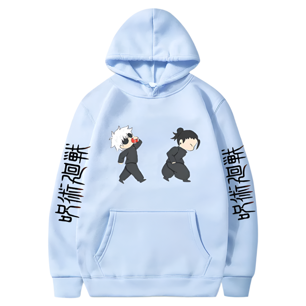 Jujutsu Kaisen chibi gojo geto hoodie