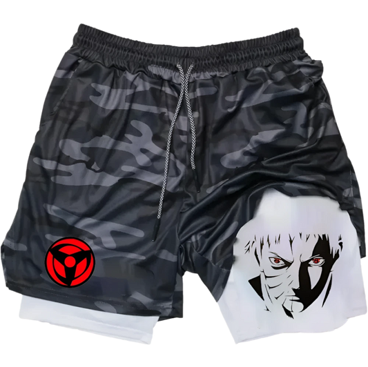 Naruto Shippuden - Obito Uchiha Gym Shorts