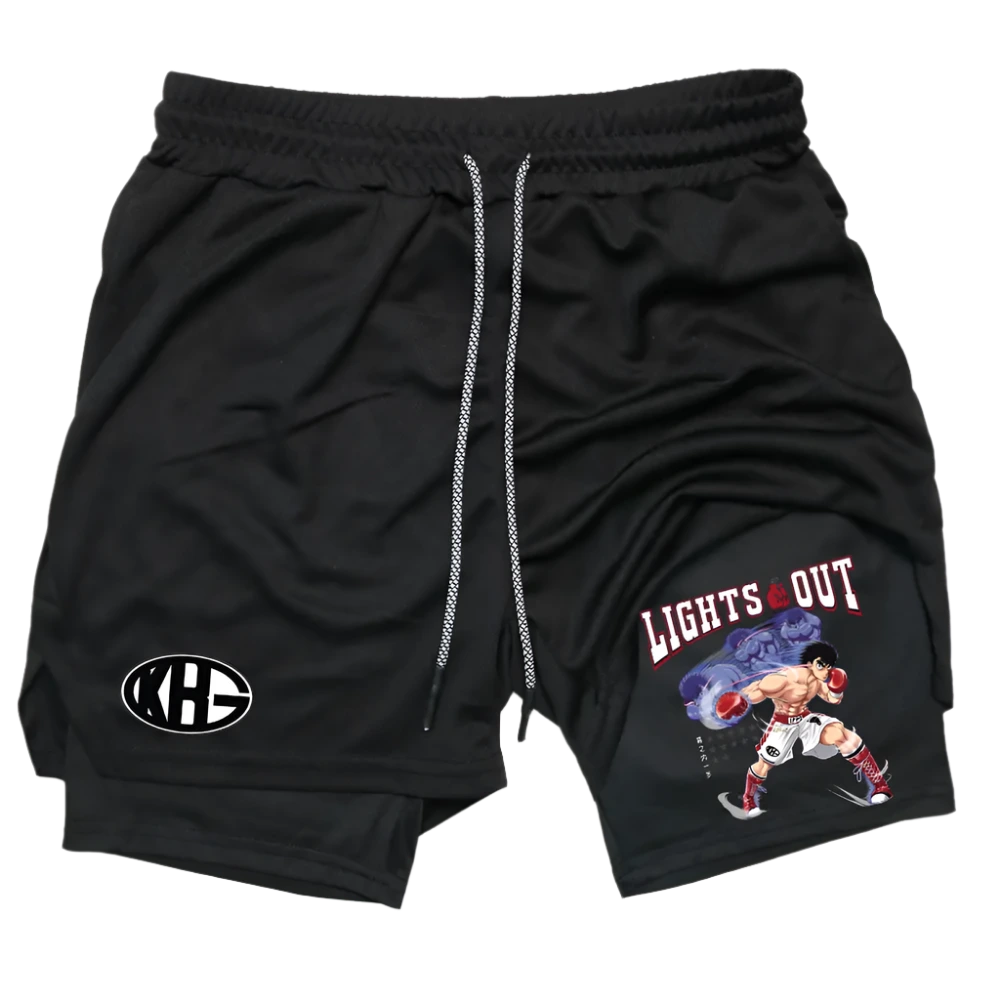 Hajime no Ippo - Ippo 'Lights out' Gym Shorts